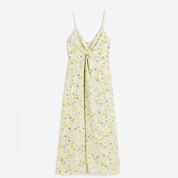 NWT Size XL H&M Floral twist front Cami dress - Picture 3 of 14